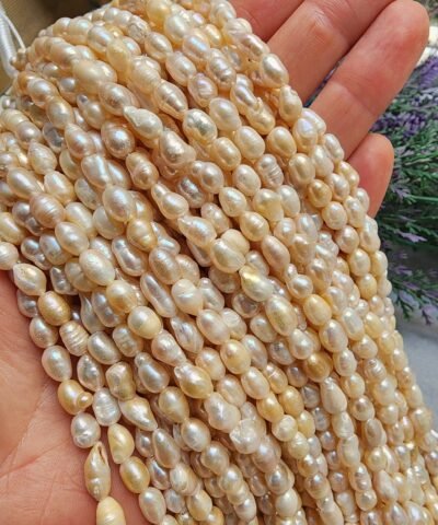 5x7 MM Arpa Doğal Barok İnci