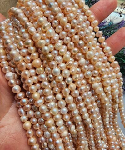 6 MM Somon Doğal Barok İnci