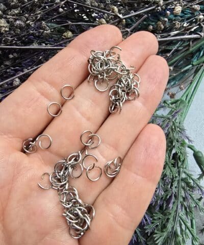 6x06 Mm Stainless Steel Celik Halka Gumus