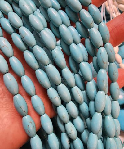 6x12 MM Arpa Kesim Turkuaz Taşı - 501