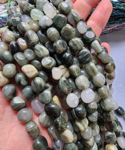 8-9 MM Amorf Aragonit Doğal Taş