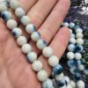 8 MM AAA Blue Ice Glacierite Doğal Taşı