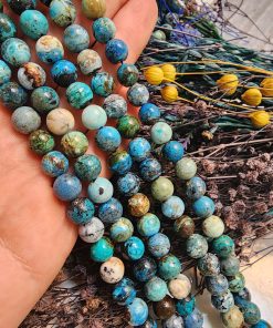 8 MM AAA Mavi Opal Taşı