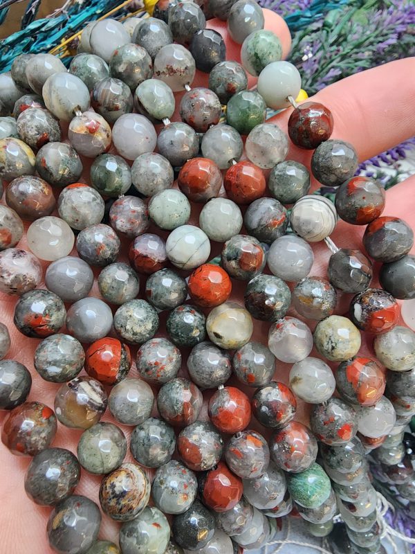 8 MM Faset Kesim Kan Taşı AA