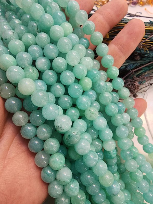 8 MM Küre Mint Ceyt Kuvars Taşı