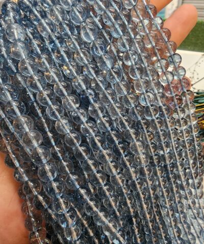 8 MM Küre Topaz Renkli Kuvars Taşı