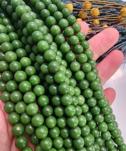 8 MM Küre Yeşim Ceyt Kuvars Taşı