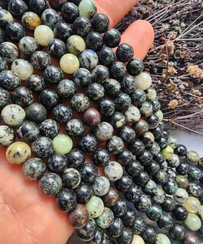 8 MM Siyah Krizokol Taşı