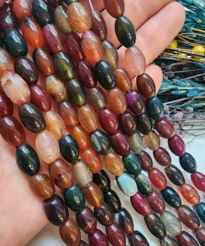 8x12 MM Doğal Arpa Akik Taşı - 508