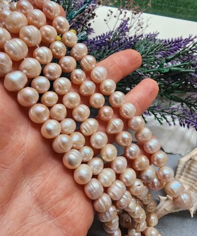 9-10 MM Somon Barok Doğal İnci