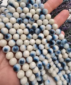 8 MM AAA Blue Ice Glacierite Doğal Taşı
