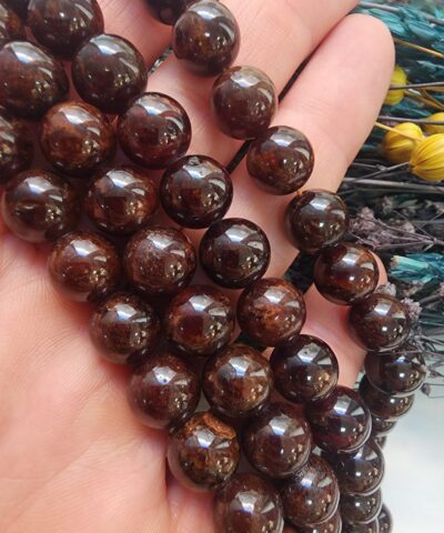 AAA Küre Doğal Hessonit Taşı - 10 MM