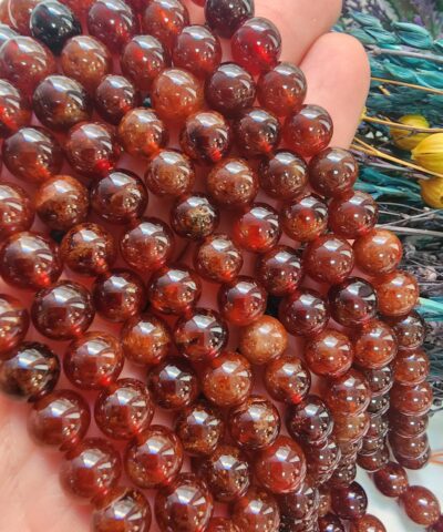 AAA Küre Doğal Hessonit Taşı - 8 MM