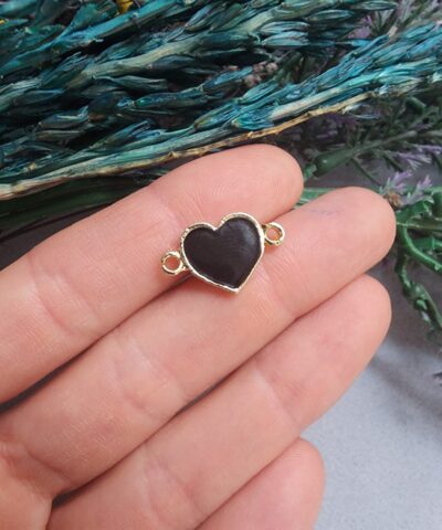 Büyük Kalp Mineli Bileklik Malzemesi - 507