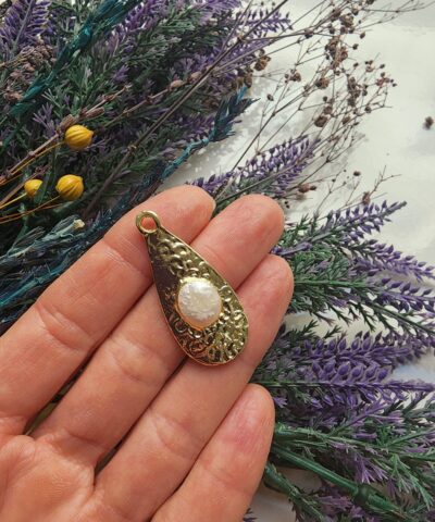 Damla Mineli Kolye Ucu - 501