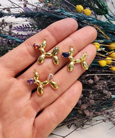 Fino Köpek Çarm Kolye Ucu