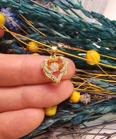Kalp Çarm Kolye Ucu - 501