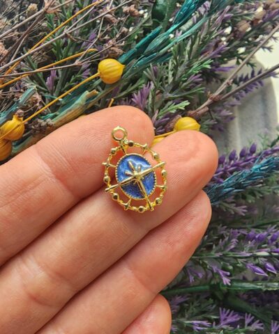 Kutup Yıldızı Motifli Charm Kolye Ucu - 505