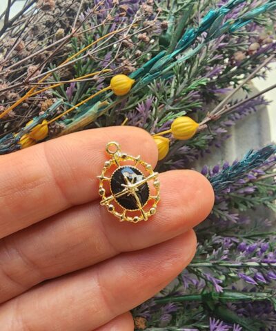 Kutup Yıldızı Motifli Charm Kolye Ucu - 506