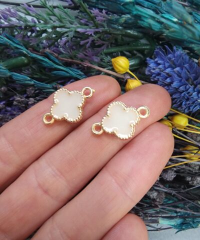 Şans Yoncası Mineli Bileklik Ucu - 501