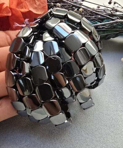 10 Mm Tela Hematit Tasi Bileklik 2