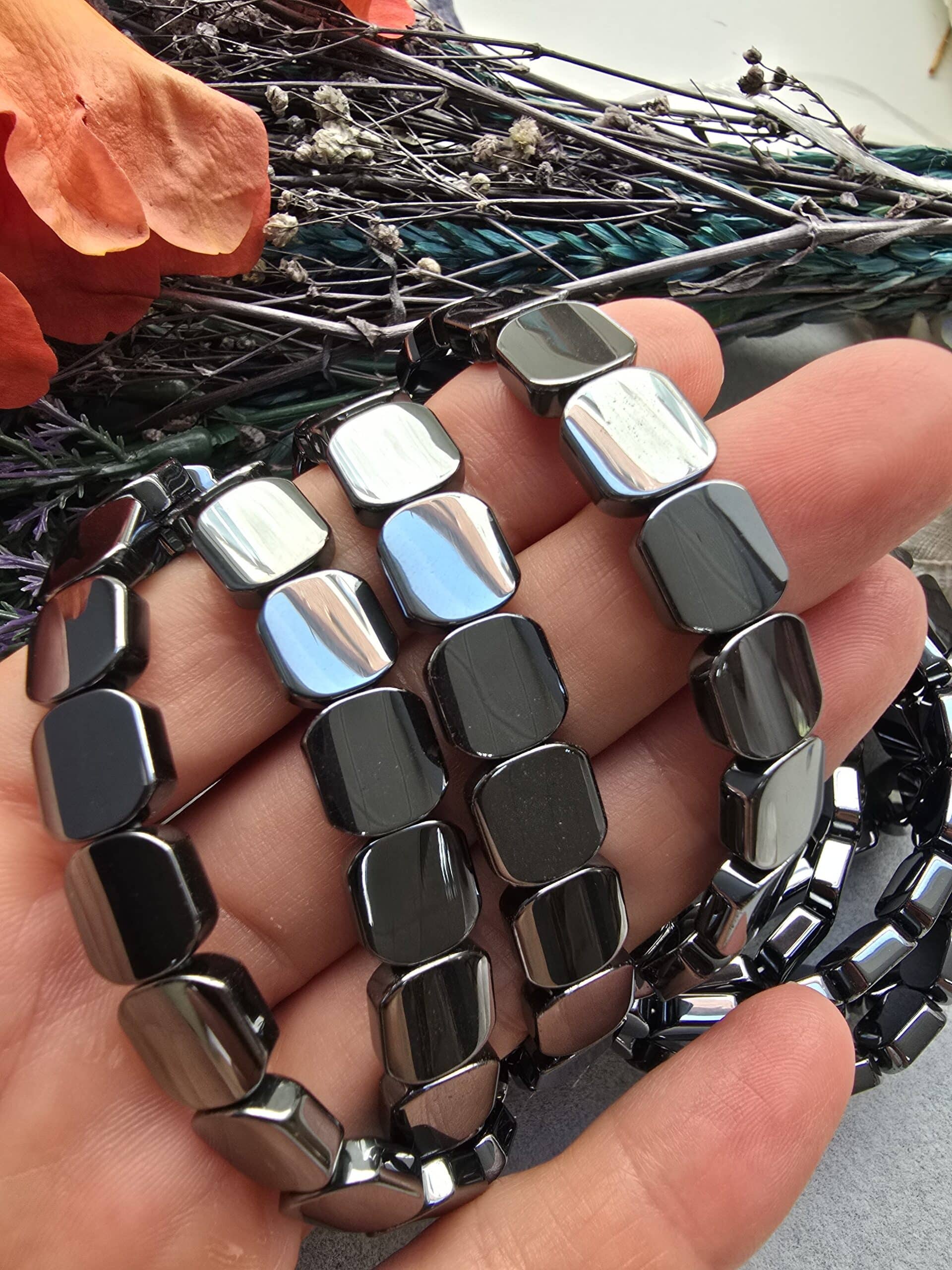 10 Mm Tela Hematit Tasi Bileklik