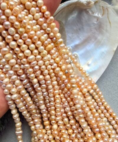 6 MM Somon Doğal Barok İnci