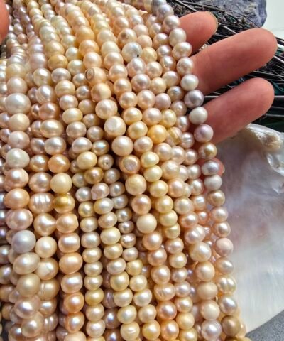 7 MM Somon Doğal Barok İnci
