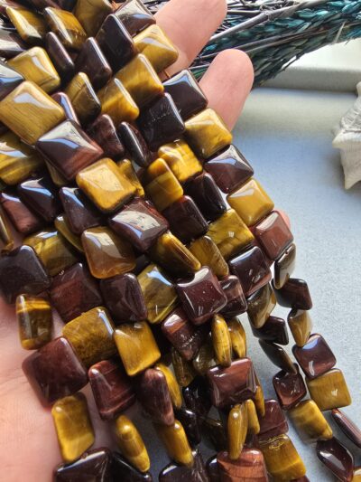 12 MM Kare Kaplan Gözü Taşı