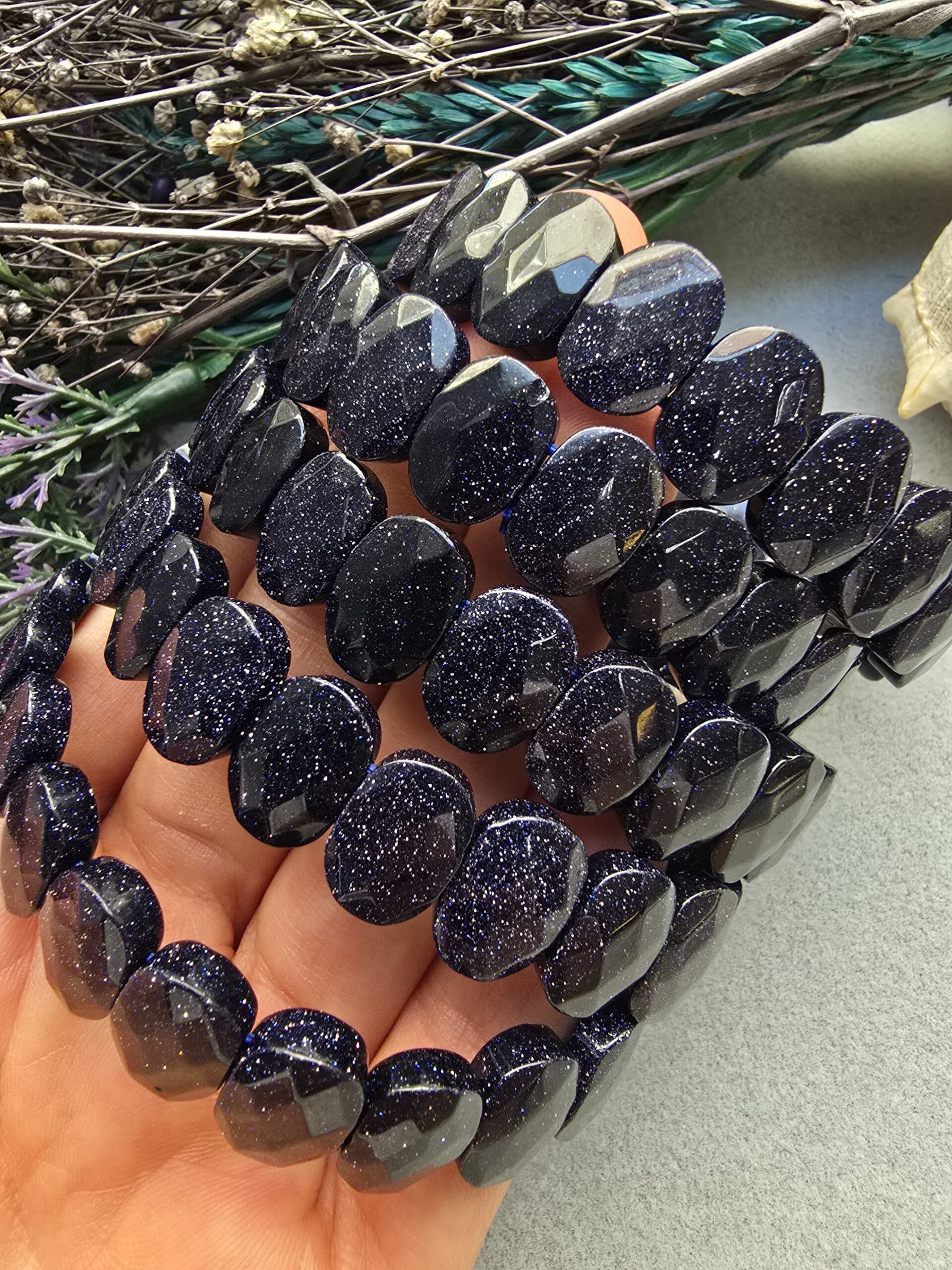 14 Mm Fasetli Laci Yildiz Tasi Bileklik 3