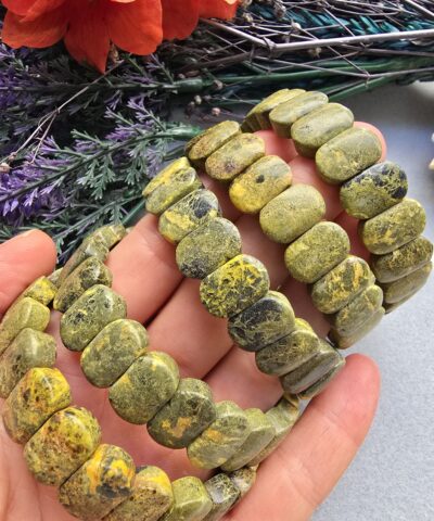 14 Mm Fasetli Yesim Tasi Bileklik 3