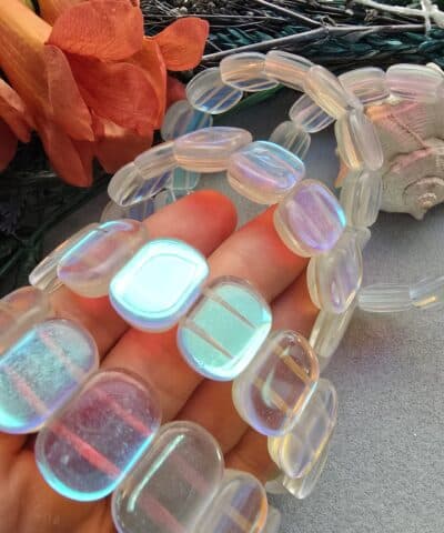 20 Mm Aura Termal Kuvars Dogal Tas Bileklik 2