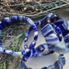 20 MM Lacivert Madagaskar Akik Taşı Bileklik