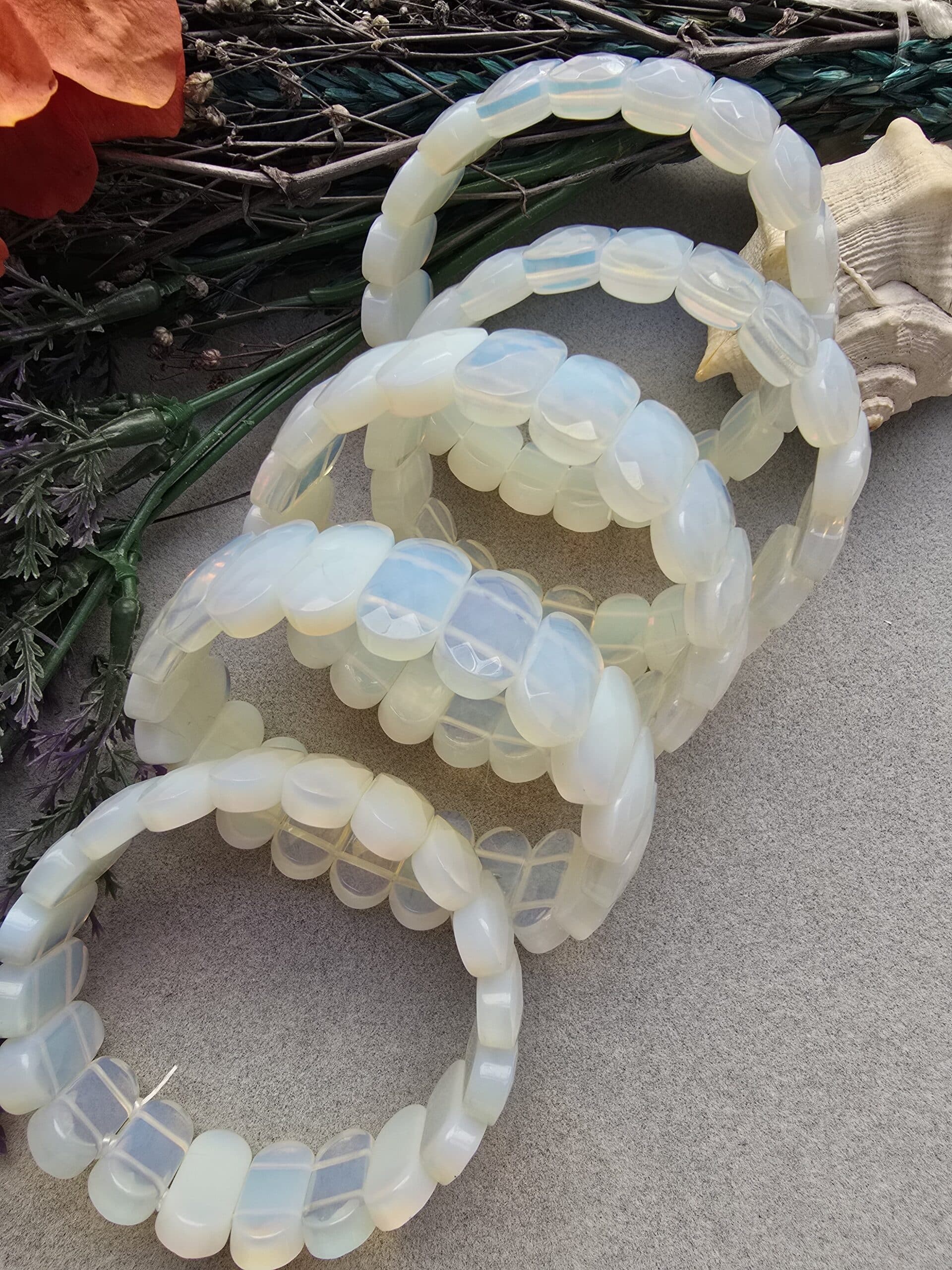 20 Mm Opal Dogal Tas Bileklik 4