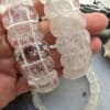 25 MM Kristal Kuvars Doğal Taş Bileklik
