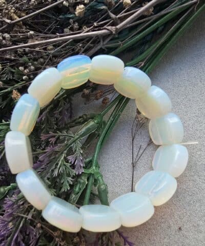25 MM Opal Doğal Taş Bileklik