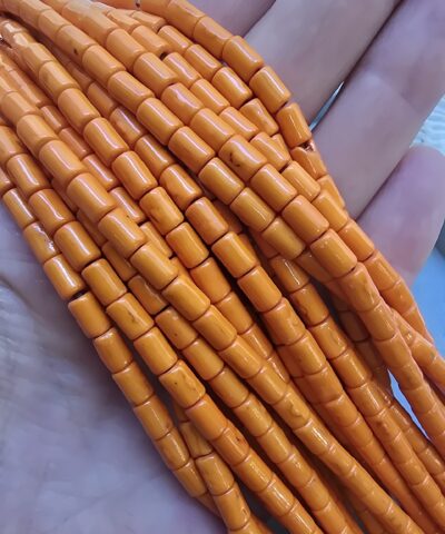 4x6 MM Turkuaz Doğal Taş Silindir - 501