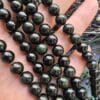 5A 8 MM Doğal Diopside Taş Dizi