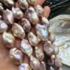 5A Kalite 14 MM Pembe Barok Doğal İnci