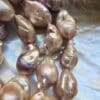 5A Kalite 14 MM Pembe Barok Doğal İnci