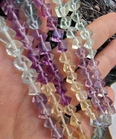 5A Özel Seçim Küp Florit Taşı