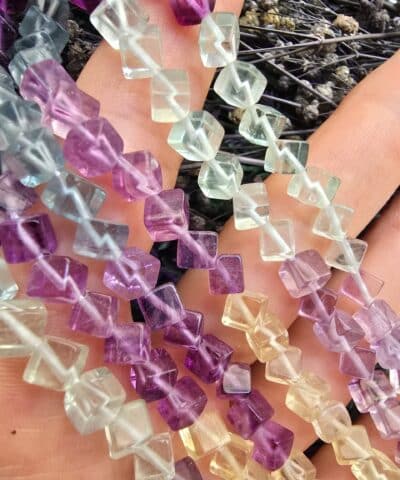 5A Özel Seçim Küp Florit Taşı