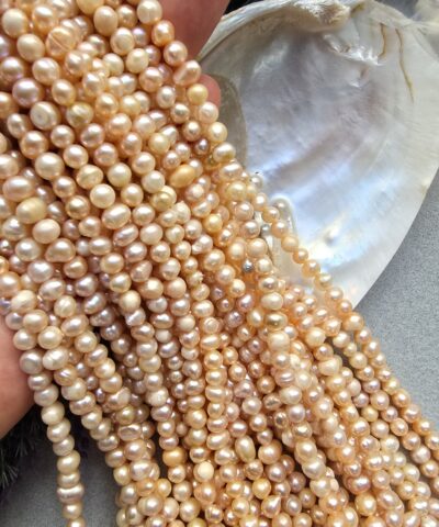 6 MM Somon Doğal Barok İnci