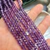 6X4 MM Fasetli Rondela Ametist Taşı
