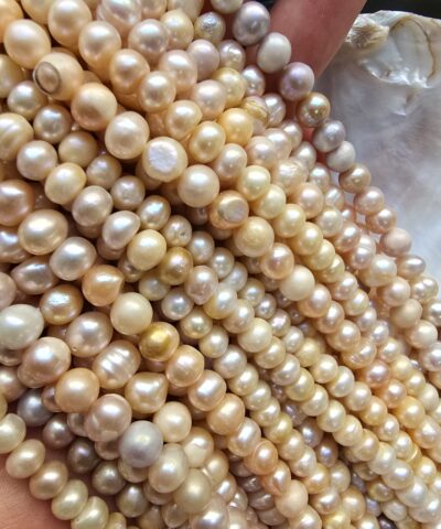 7 MM Somon Doğal Barok İnci