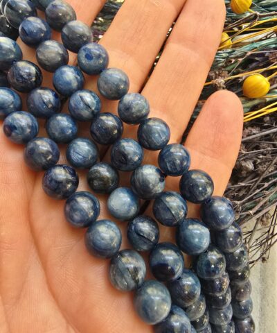 8 MM AAA Kyanit Doğal Taş Dizi