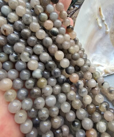 8 MM Küre Açık Labradorit Ceyt Kuvars Taşı