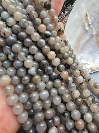 8 MM Küre Açık Labradorit Ceyt Kuvars Taşı