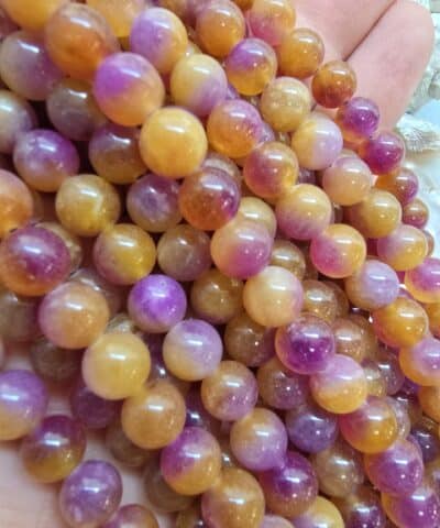 8 MM Küre Ametrin Ceyt Kuvars Taşı