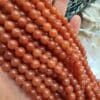 8 MM Küre Karnelyan Ceyt Kuvars Taşı